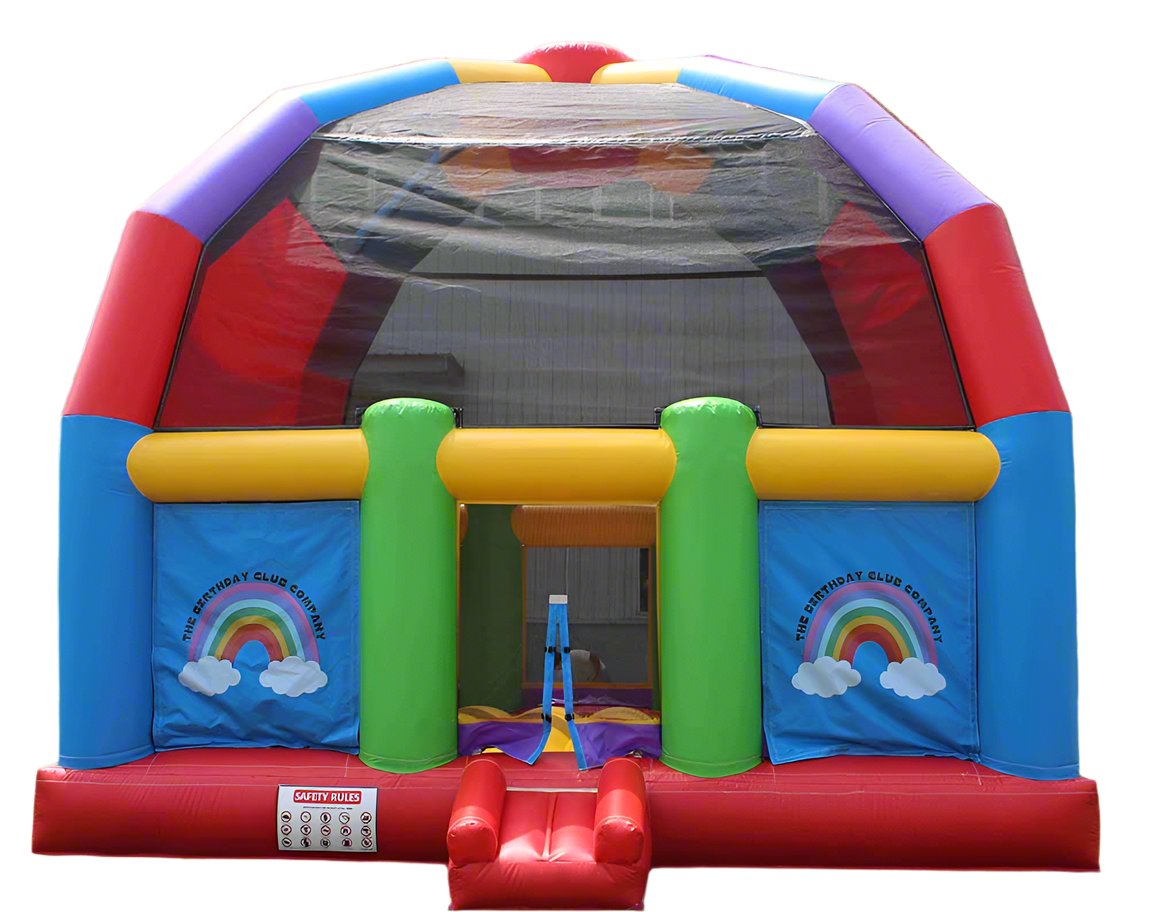 Mega Dome Bounce House With Logo