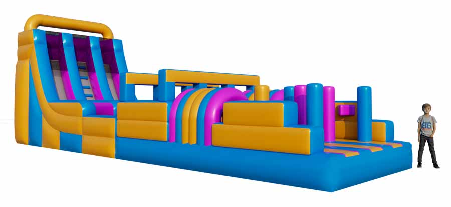 Mega Ninja Inflatable Obstacle Course