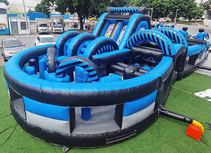 Inflatable Ninja Obstacle Course For Sale
