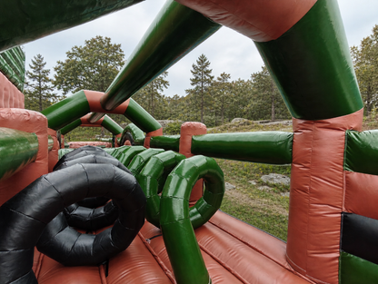 Inflatable Amusement Park Crawl Obstacle