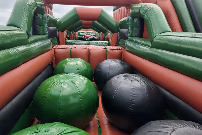 Inflatable Amusement Park Obstacle Balls