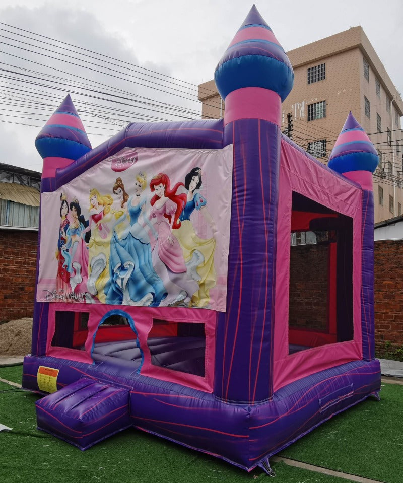 Pink Purple Princess Bounce House