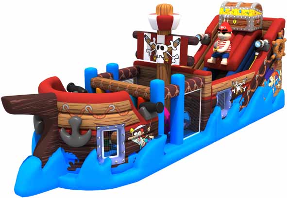 Inflatable Pirate Ship Obstacle Course – inflatableisland.co