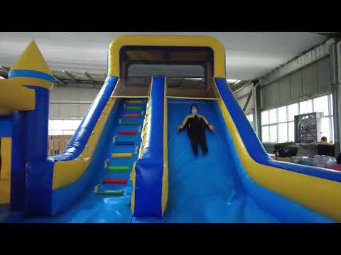 Bounce House With Slide Video