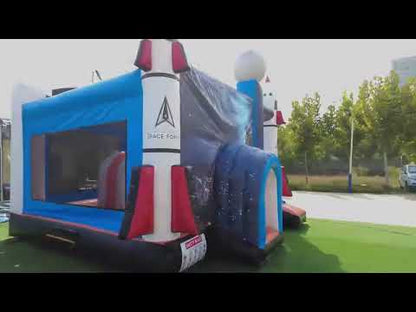 Space Shuttle Bounce House Video