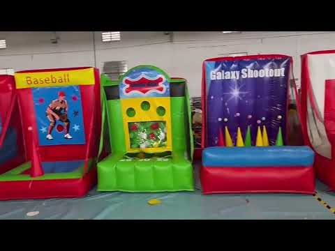 Inflatable Carnival Games Video