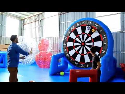 Inflatable Soccer Dart Game Video