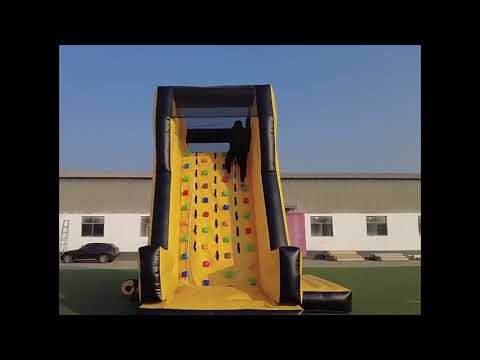 Inflatable Climbing Wall Video