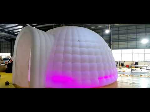Igloo Inflatable Pool Inflatable Igloo With LEDs β inflatableisland.co