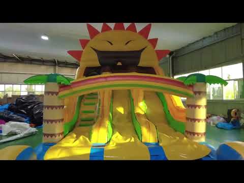 Sun Inflatable Water Slide Video