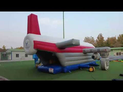 Airplane Bounce House Combo Unit Video