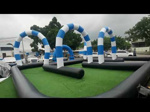 Inflatable Race Track Video