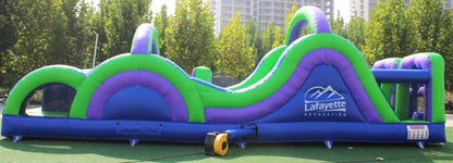 Inflatable Obstacle Course With Logo