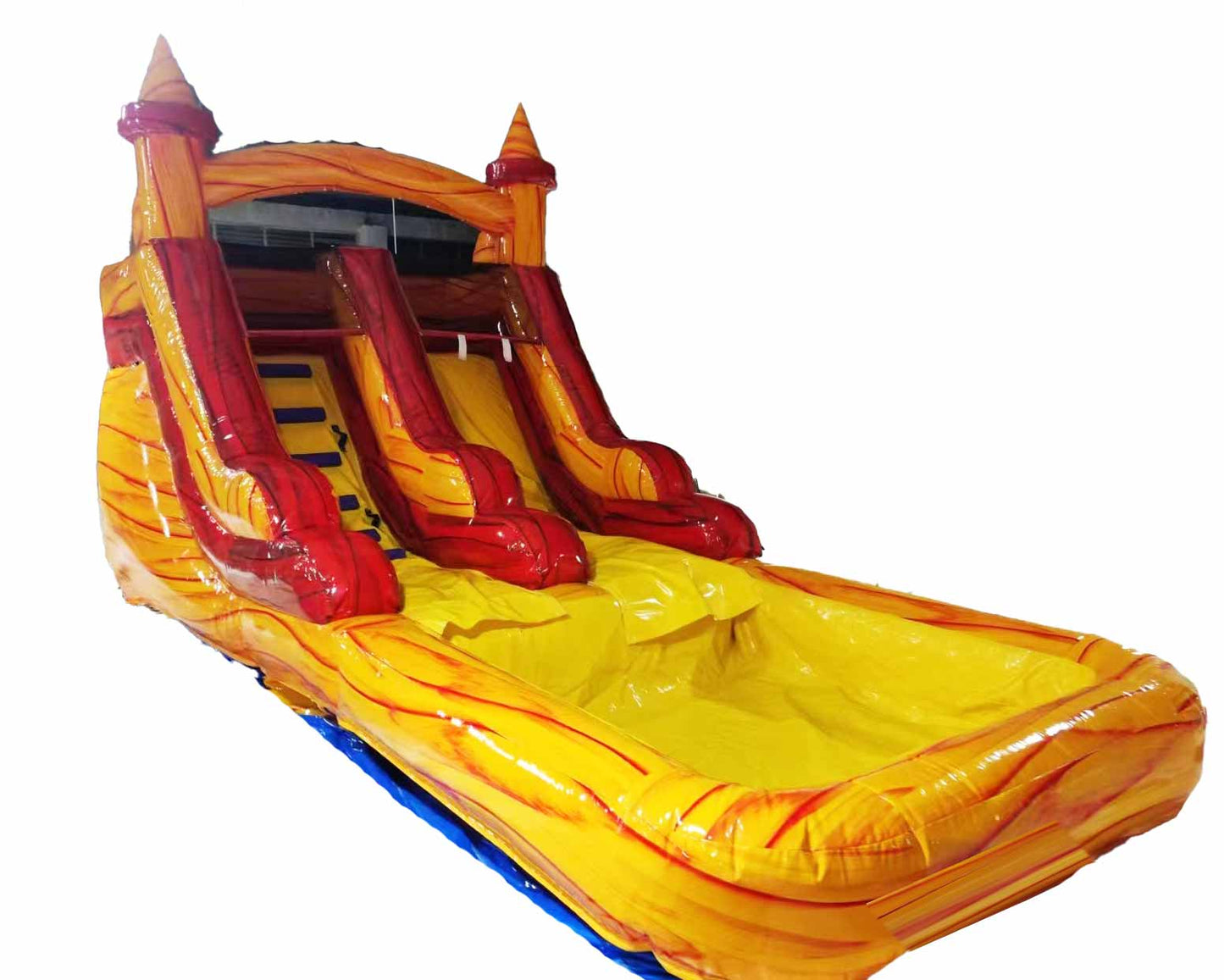 red orange inflatable water slide for sale