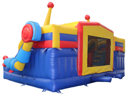 Robot Bounce House Back