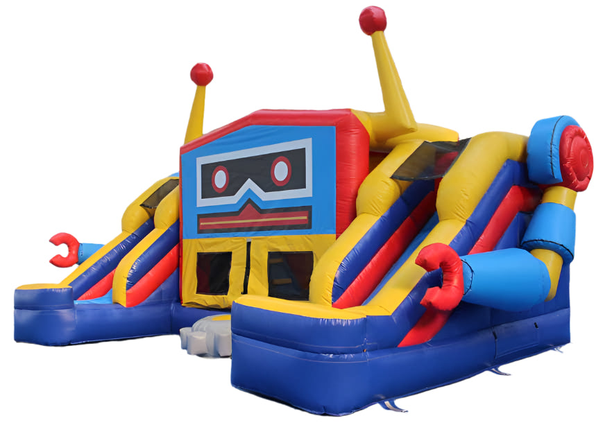 Robot Bounce House Left Side