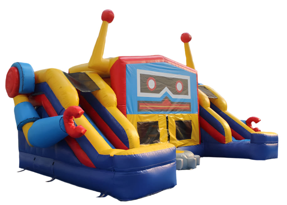 Robot Bounce House Right Side