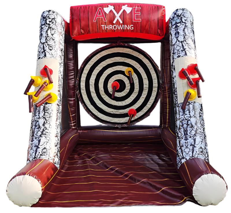 Single Player Inflatable Axe Throwing Game