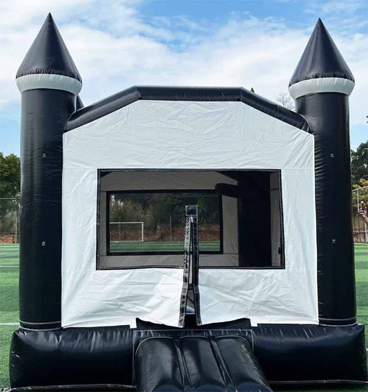 Black and White Bounce House For Sale
