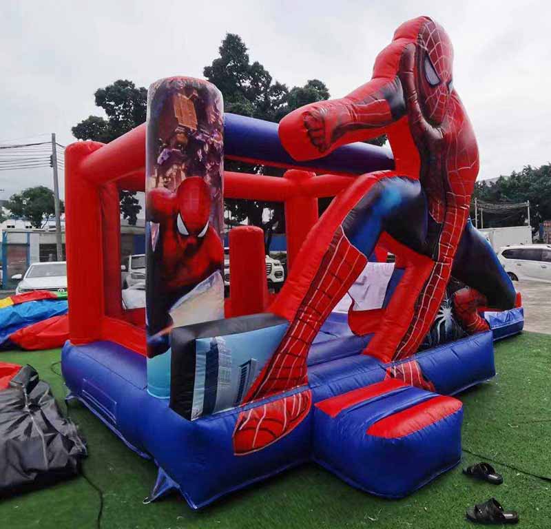 Spiderman Bounce House With Slide