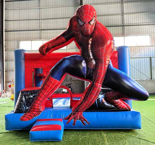 3D Spiderman Bounce House