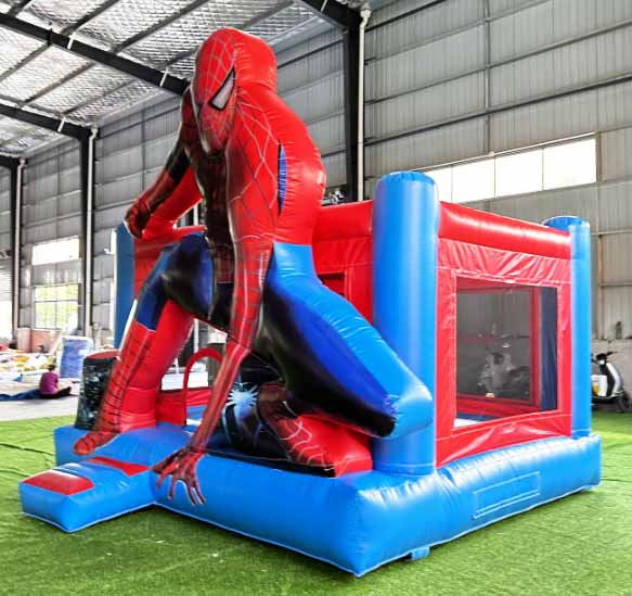 3D Spiderman Bounce House – inflatableisland.co