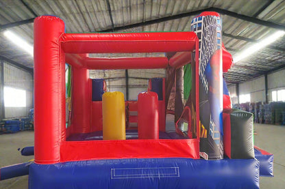 Spiderman Bounce House With Slide