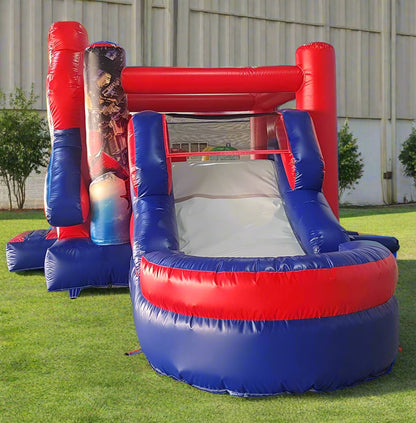 Spiderman Bounce House With Slide