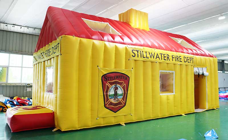 Inflatable Fire Education House