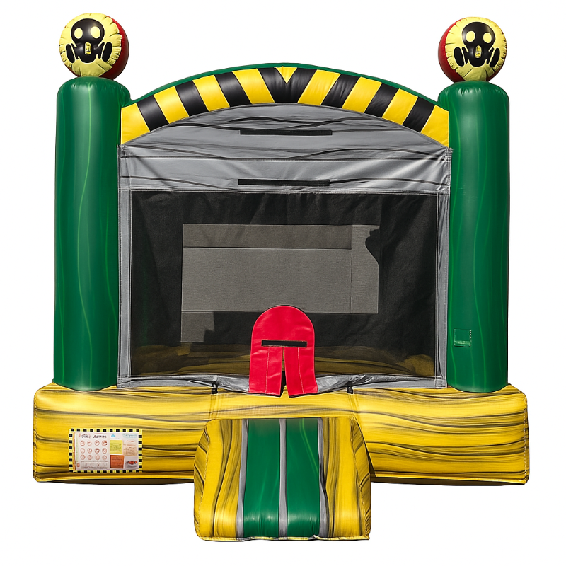 toxic theme bounce house