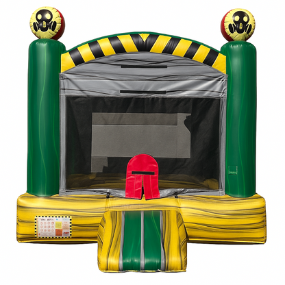 toxic theme bounce house