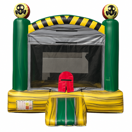toxic theme bounce house