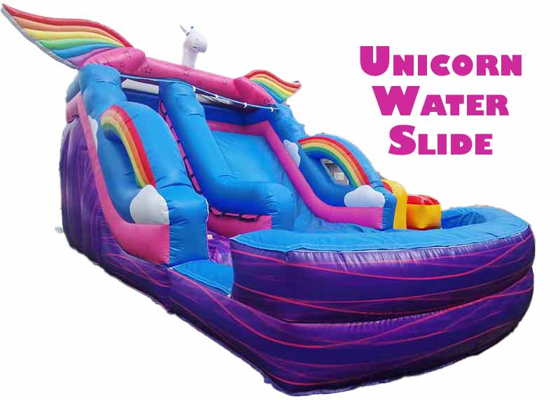 Inflatable Unicorn Water Slide