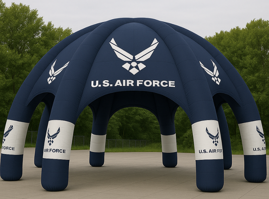 Air Force Inflatable Spider Tent