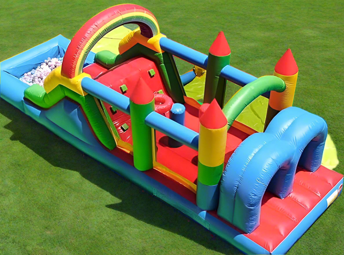 Wet Dry Inflatable Obstacle Course