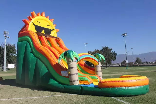Sun Inflatable Water Slide