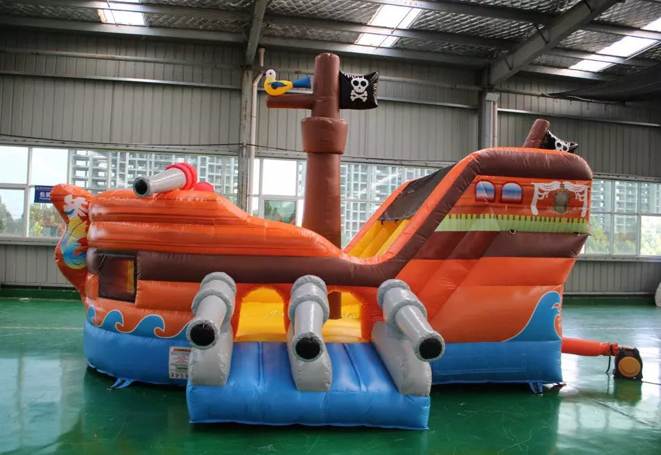 Pirate Activity Inflatable Pirate Ship Bounce House – inflatableisland.co