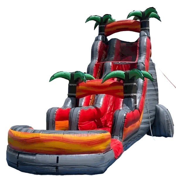 Tropical Jungle Inflatable Water Slide