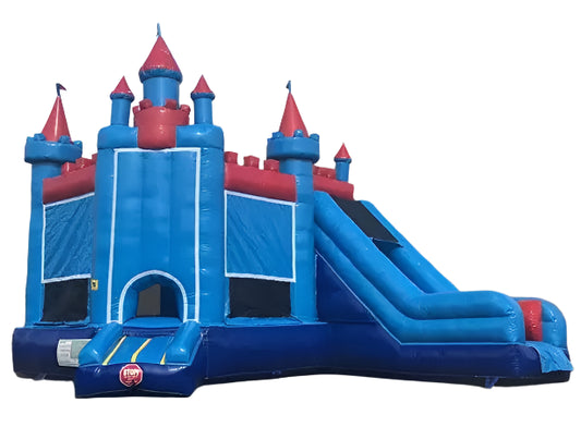 Large Bouncy Castle With Slide & Banners