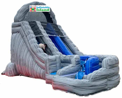 Double Lane Inflatable Curved Water Slide – inflatableisland.co