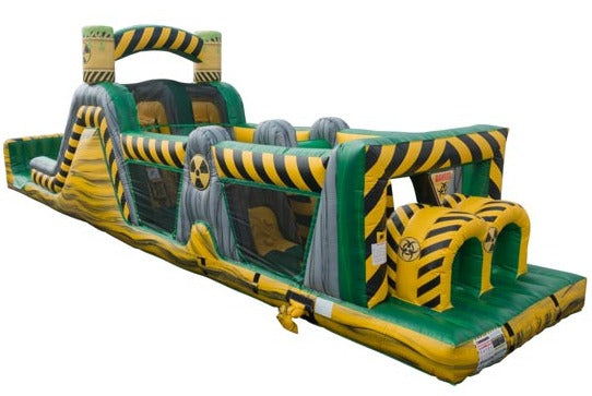 47ft Construction Zone Inflatable Obstacle Course