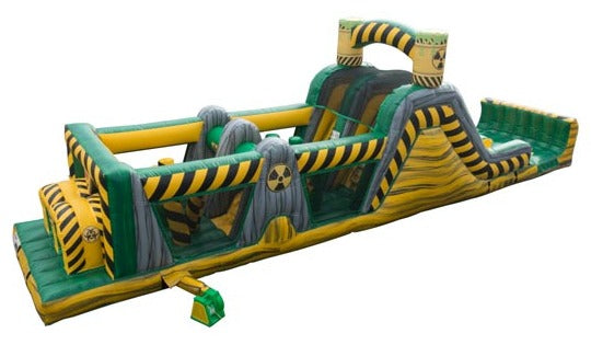 47ft Construction Zone Inflatable Obstacle Course