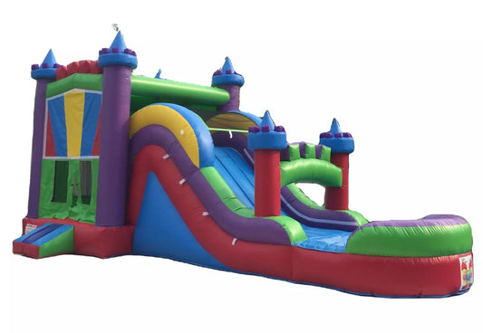 Commercial Grade Inflatable Castle Bounce House With Slide and Pool