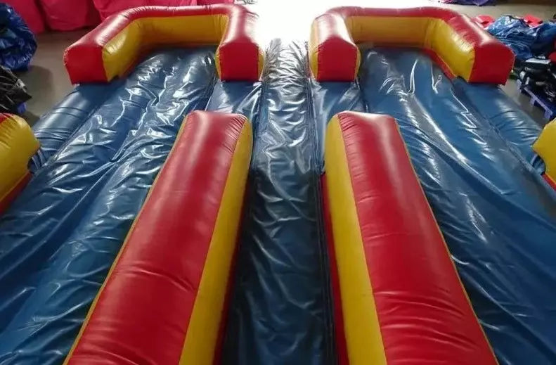 24ft Two Lanes Inflatable Water Slide