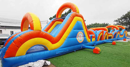 90ft Inflatable Obstacle Course