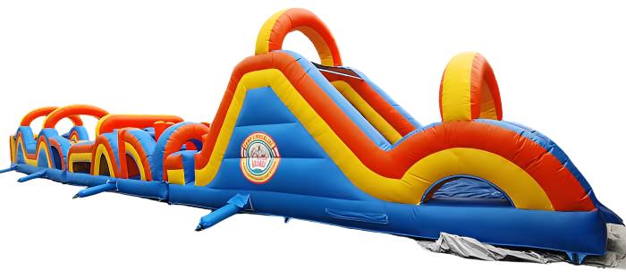Large Opstical Course Inflatable 90ft HUGE Inflatable Obstacle Course – inflatableisland.co