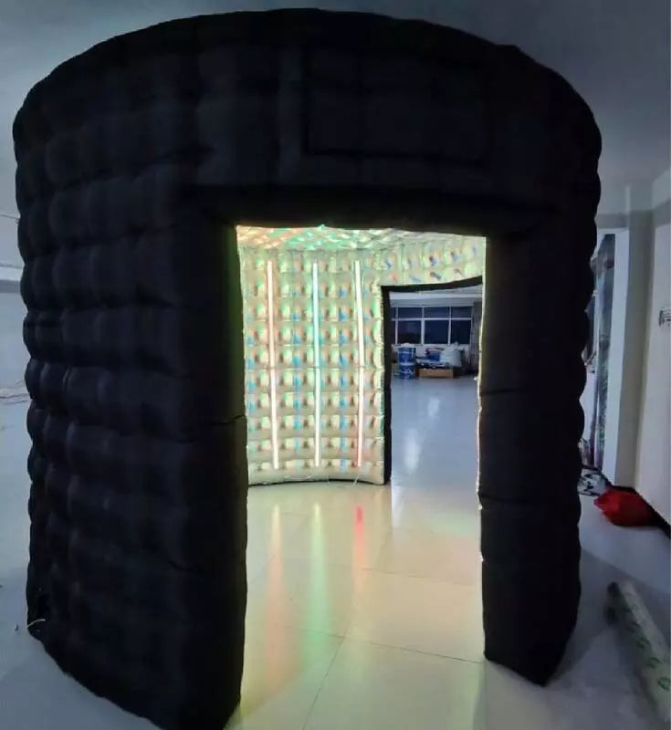 Black Inflatable Booth 2 Pack Deal- Inflatable Tent & Photo Booth - Big Savings ...