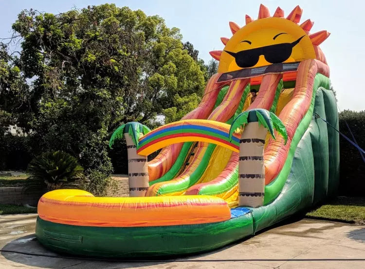 Sun Inflatable Water Slide