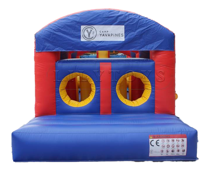 Inflatable Dual Game 51ft Extreme Dual Challenge Inflatable Obstacle Course ...