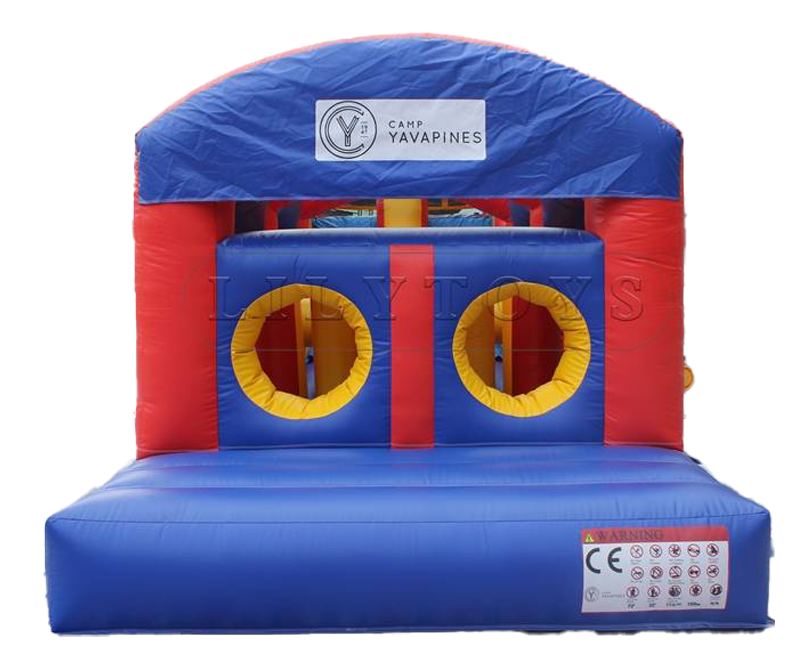 51ft Extreme Dual Challenge Inflatable Obstacle Course